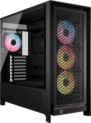 Corsair FRAME 5000D RS ARGB Modular Full Tower EATX PC Gaming Case - Black - CC-9011309-WW