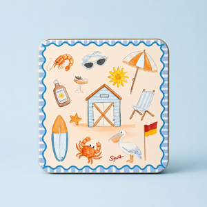 Moonpig Aussie Beach Shortbread Tin 180G