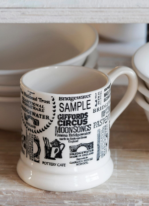 Seconds Backstamps From 40 Years 1/2 Pint Mug