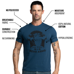 Bear Arms 100% Cotton T-Shirt