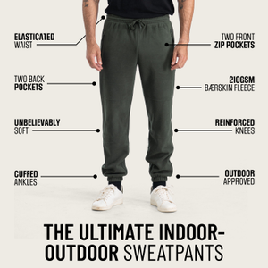 BÆRSkin 210gsm Fleece Sweatpants