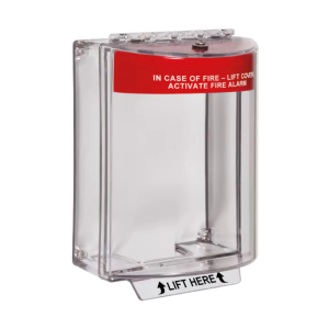 STI Universal Fire Alarm Stopper With Optional Label