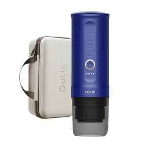 Outin - Nano Espresso Maker - Zestaw z przenośnym ekspresem Ocean Blue (outlet)