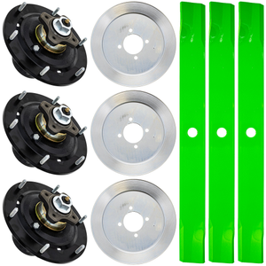 Blade Spindle Kit for John Deere Z970R 72-Inch EPC201693 AUC12478 TCU26968