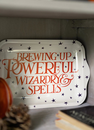 Halloween Toast Small Tin Tray