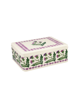 Thistle Medium Shallow Tin