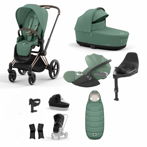 Cybex Priam Bundle With Cloud T in Leaf Green