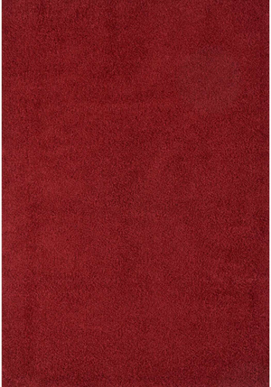 Myshaggy Solid Red Rug