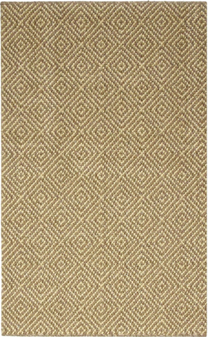 Washable Designer Mat Diamond Beige | 132