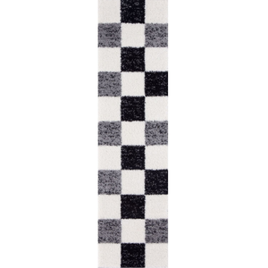 Myshaggy Geometric Grey Rug