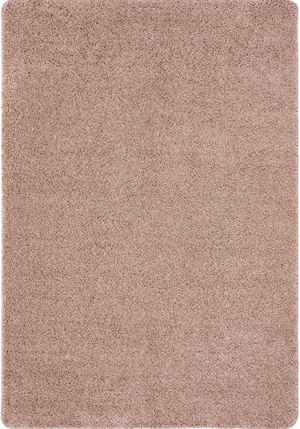 Washable Nude Pink Shaggy Rug