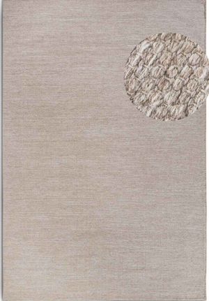 Delhi Wool Cream Rug Pradesh – Handwoven