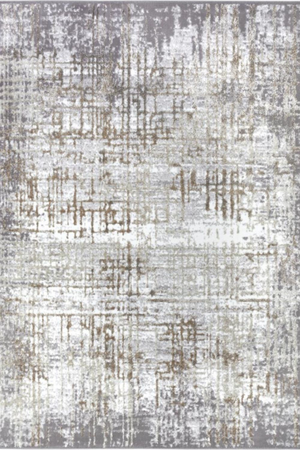 Shine Design Abstract Cream Grey Rug