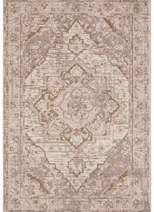 Terrain Designer Shortpile Cream Brown Rug