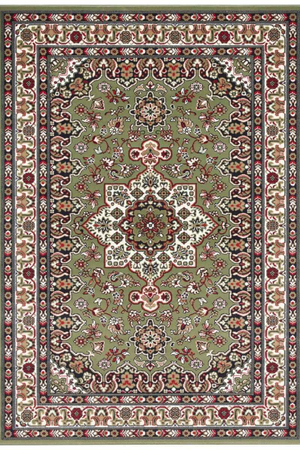 Design Oriental Parun Tabriz Green Rug