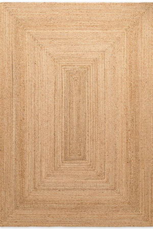 Sharmila Jute Rug Natural Brown - Handwoven