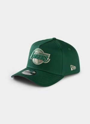 New Era NBA 9Forty A-Frame Los Angeles Lakers Deep Emerald Snapback Cap
