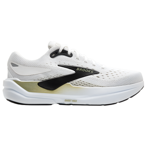 Brooks Mens Ghost Max 3 Wide - 2E Width - Bright White/Tea/Black - Neutral - AW25