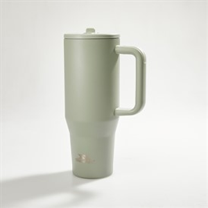 Trespass Flip 1.2L Stainless Steel Flask Sage