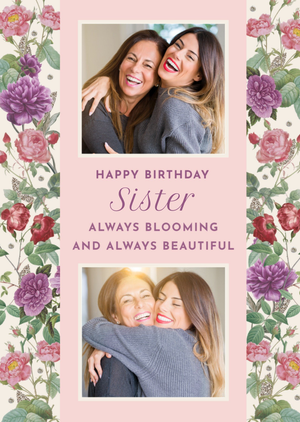 Natural History Museum Photo Upload Sister Birthday Card
