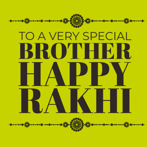 Moonpig To A Very Special Brother Happy Rakhi Card
