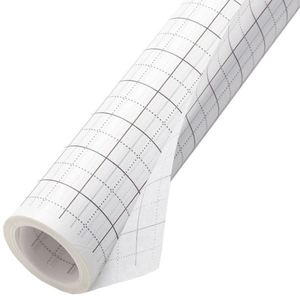 Rouleau de papier de soie quadrillé pour patrons - 80 cm x 15 mètres