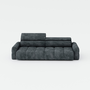 Bormio 3 seater sofa Graphite