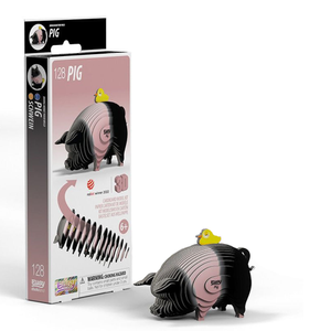EUGY 3D Pig No.128 Model Craft Kit