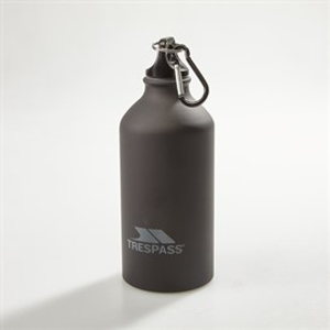 Trespass Swig 500ml Stainless Steel Drinks Bottle Matte Black