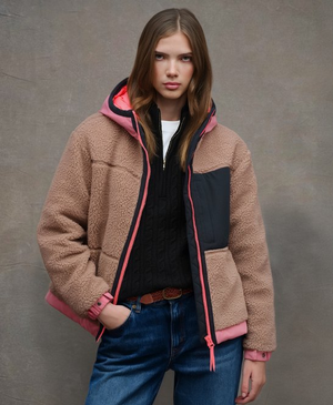 Vintage Sherpa Fleece Jas