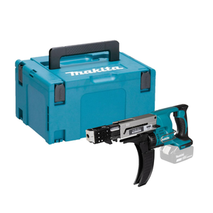 Makita DFR550ZJ 18V LXT Cordless Auto-Feed Screwdriver - Body Only & Makpac3 Case