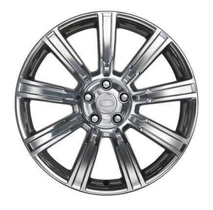 VPLWW0083 - Range Rover Sport L494 Wheel - 21 inch 9 Spoke Alloy Wheel in Machine Polished Finish - Style 20 - Genuine Land Rover