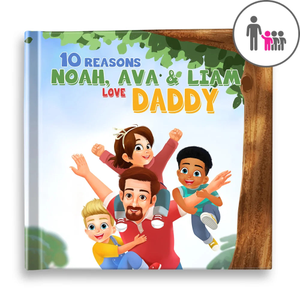 “10 Reasons I Love Daddy" Personalized Story Book