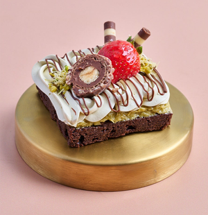 Dubai Style Chocolate Brownie