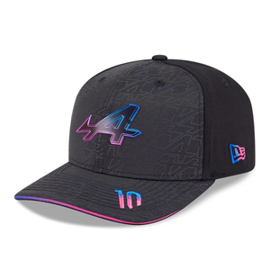 Alpine Racing Pierre Gasly Vegas Race Special Black 9SEVENTY Stretch Snap Adjustable Cap