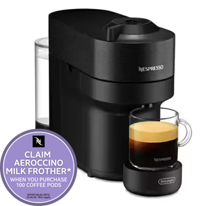 De'Longhi Nespresso ENV90B, Vertuo Pop Coffee Machine, Black