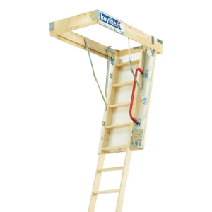 3 Section Wooden Loft Ladder Hi-therm 600mm x 1200mm