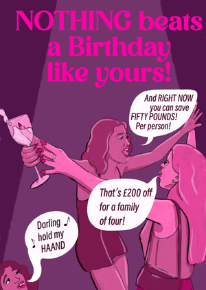 Nothing Beats A Birthday Like Yours Card