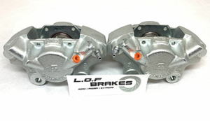 LRC2353 - Defender Rear Calipers - Fitted With Stainless Steel Pistons by LOF - For Defender 110 from 2001 - Comes as an Axle Set - Pair of Calipers