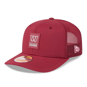 Washington Commanders NFL Sideline 2025 Dark Red 9SEVENTY Trucker Stretch Snap Adjustable Cap