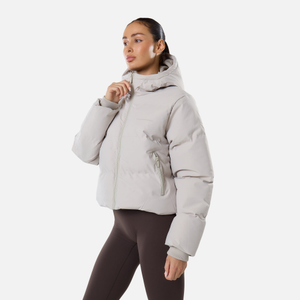 Storm Cuff Puffer | Stone