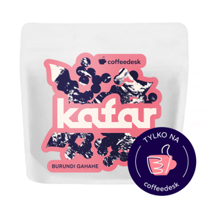 Kafar x Coffeedesk - kawa ziarnista Burundi Gahahe Natural Filter 250 g