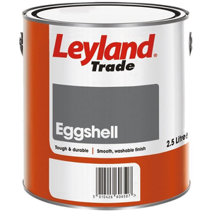 Leyland Trade Eggshell Paint Magnolia 2.5ltr