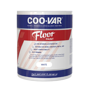 Coo-Var® Floor Paint White 5ltr