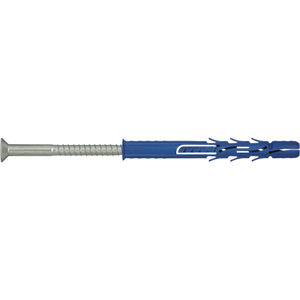 Rawlplug FF1 Universal Frame Fixing Nylon Countersunk ZP 10x100mm 6pk