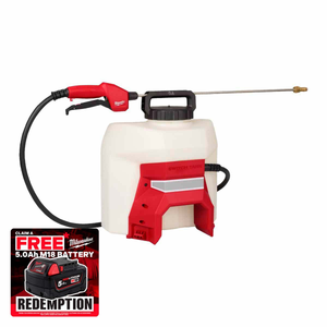 Milwaukee M18 BBPFP2-CST 18V SWITCH TANK™ 15L Chemical Spray Tank