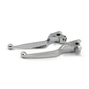 Doss Standard Blade Brake & Clutch Levers In Chrome For Hydraulic - 14-16 Touring (excl. FLHR, FLHRC) (20-291)