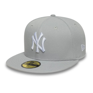 New York Yankees MLB Grey & Red 59FIFTY Fitted Cap