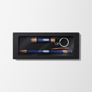 Full Color Alpha Pen & Flashlight Gift Set