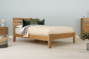 Goodwood Solid Natural Oak Bed Frame - 5ft King Size